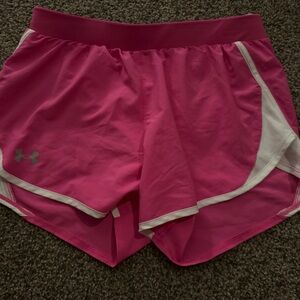 Under Armour Women's Pink Running Shorts